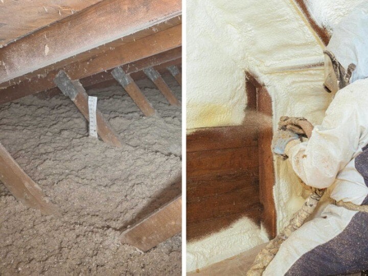 Spray Foam Insulation Vs Blown In Cellulose